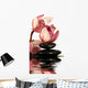 Zen Pebbles Orchid Wall Decal