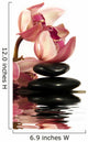 Zen Pebbles Orchid Wall Decal