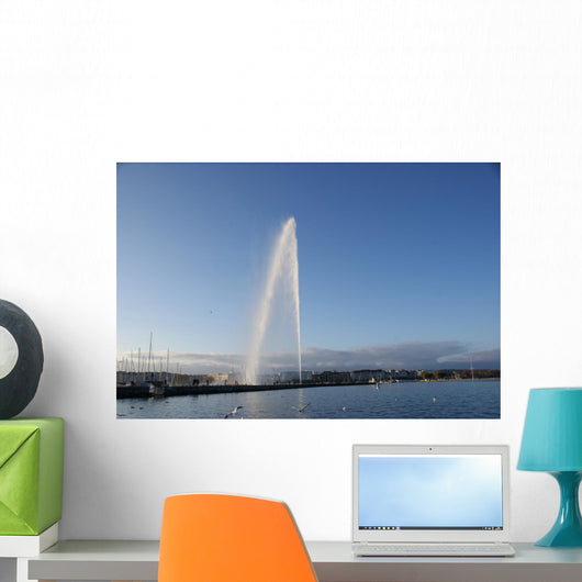 Lake Geneva Wall Mural