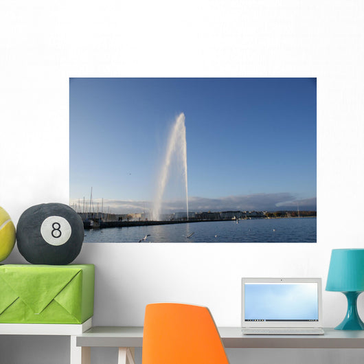Lake Geneva Wall Mural
