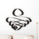 Abstract Calligraphy Wall Decal