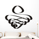 Abstract Calligraphy Wall Decal
