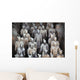 Army Of Terracotta Warriors In Xi'an, Shaanxi,China Wall Mural