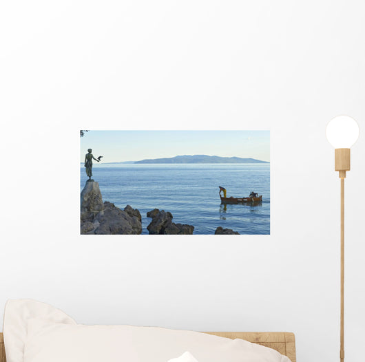 Waterfront Of Opatija By Zvonko Car Wall Mural