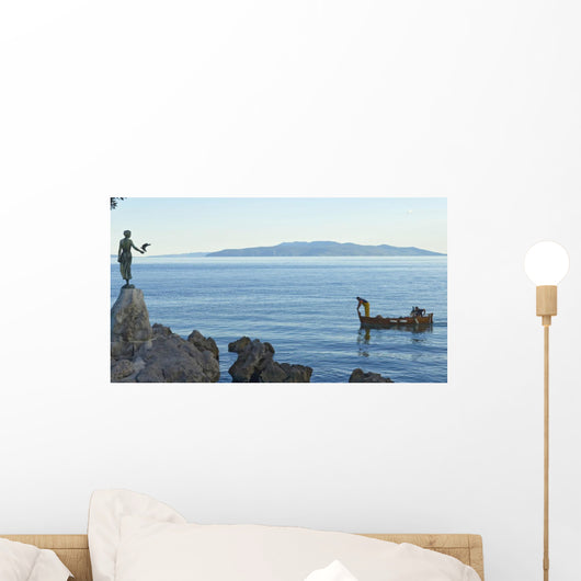 Waterfront Of Opatija By Zvonko Car Wall Mural