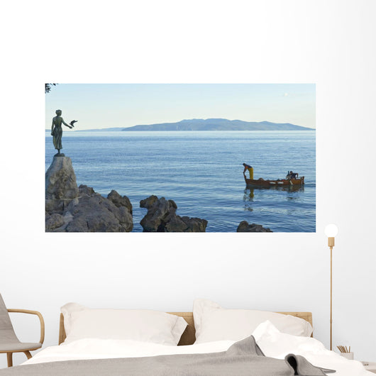 Waterfront Of Opatija By Zvonko Car Wall Mural