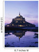 Mance Mont St Michel,Brittany,France Wall Mural