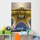 Eiffel Tower At Night,Low Angle View, Paris,France Wall Mural