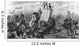 War Elephants In Combat From A 19Th Century Engraving Wall Mural