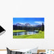 Mountain Scenery Wall Decal