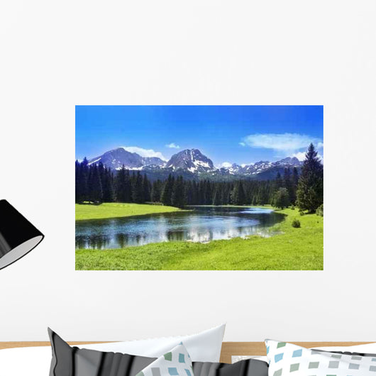 Mountain Scenery Wall Decal