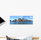 Boston Skyline Panoramic Wall Decal