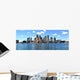 Boston Skyline Panoramic Wall Decal