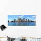 Boston Skyline Panoramic Wall Decal