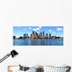 Boston Skyline Panoramic Wall Decal