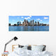Boston Skyline Panoramic Wall Decal