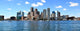Boston Skyline Panoramic Wall Decal