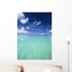 Waters Off The West Coast Of Barbados,Beach Water Ocean Horizon Wall Mural