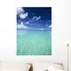 Waters Off The West Coast Of Barbados,Beach Water Ocean Horizon Wall Mural