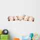 Yellow Lab Puppies Wall Decal