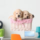 Lab Puppies Wall Decal