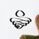Abstract Calligraphy Wall Decal