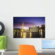 Nightfall At The Square At St Peter's The Vatican Rome,Italy Wall Mural