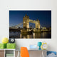 Tower Bridge Illuminated At Night, London,England,Uk Wall Mural