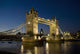 Tower Bridge Illuminated At Night, London,England,Uk Wall Mural