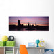 Silhouette Of Palace Of Westminster, London,England,Uk Wall Mural
