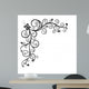Floral Corner Design Element