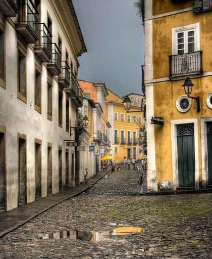 Calle Del Pelourino Wall Decal