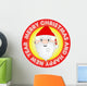 Merry Christmas and Happy New Year Wall Decal