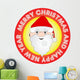 Merry Christmas and Happy New Year Wall Decal
