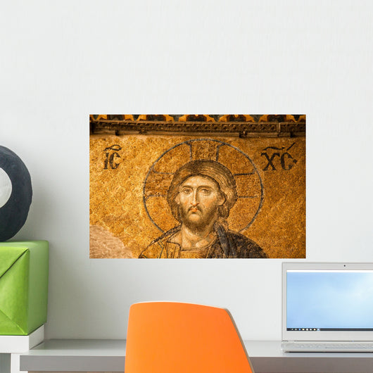 Jesus Mosaic from Hagia