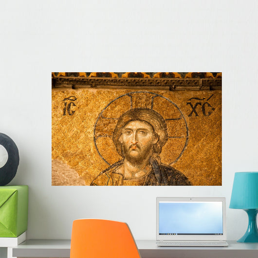 Jesus Mosaic from Hagia