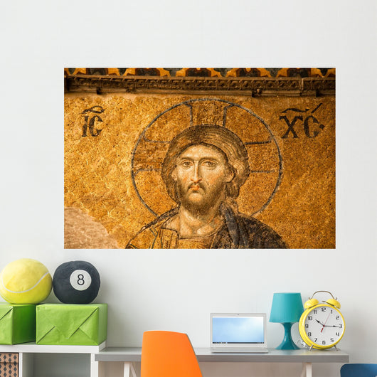 Jesus Mosaic from Hagia