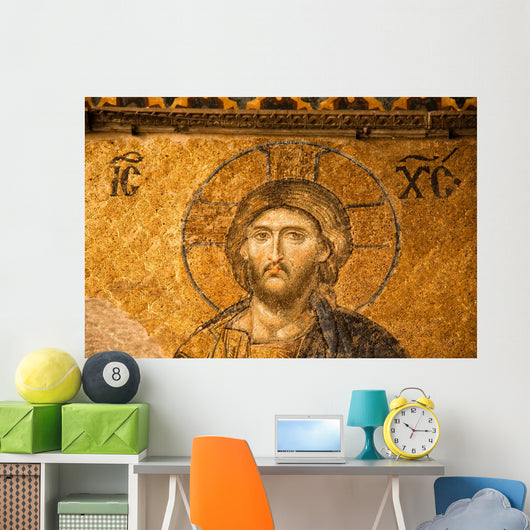 Jesus Mosaic from Hagia