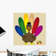 thanksgiving day turkey Wall Mural