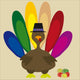 thanksgiving day turkey Wall Mural