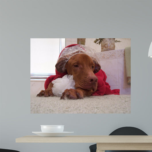 Bark Bath and beyond Wall Decal