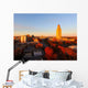 Fall Color Orange Tree Landscape Wall Decal
