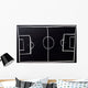 Chalk Football Pitch Wall Mural