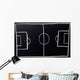 Chalk Football Pitch Wall Mural