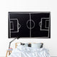 Chalk Football Pitch Wall Mural