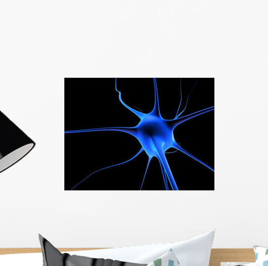 Neuronenzelle Wall Mural