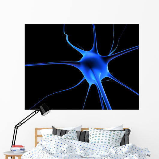 Neuronenzelle Wall Mural