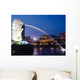 Merlion Singapore Wall Decal