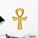 Isolated Egyptian Ankh Wall Decal