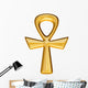 Isolated Egyptian Ankh Wall Decal